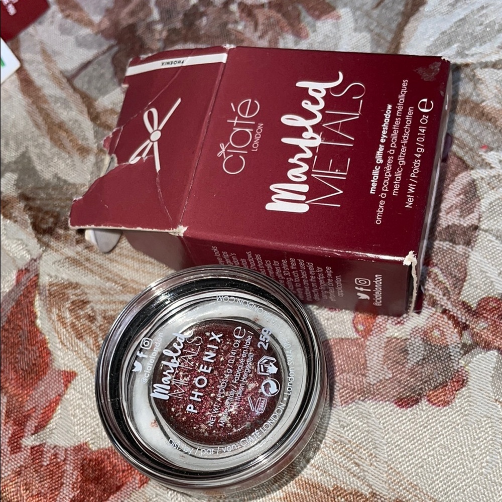 Ciate Marbled Metals Metallic Eyeshadow PHOENIX